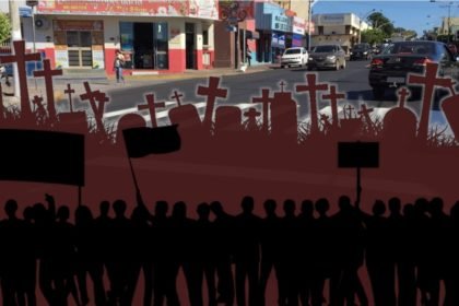 Manifestação contra mortes no trânsito Manifestação contra mortes no trânsito