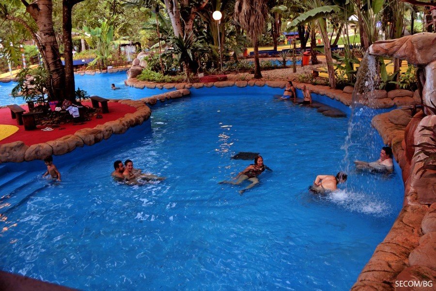 Parque das Águas Quentes em Barra do Garças volta a ter funcionamento normal